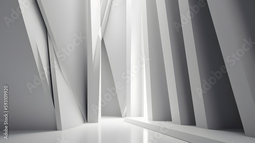 Abstarct architecture concept background. Minimalistic wallpaper © Stable Design