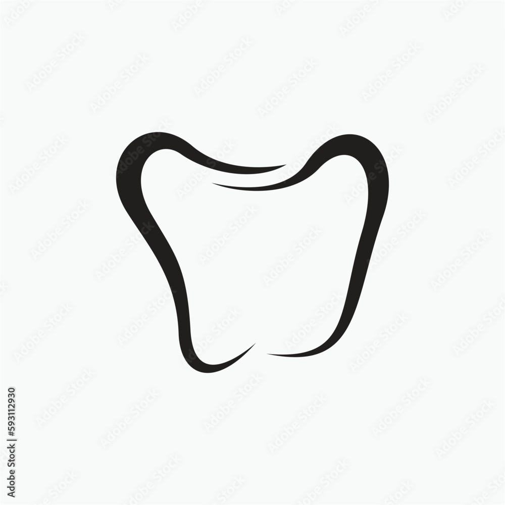 Dental logo, vector illustration icon design.