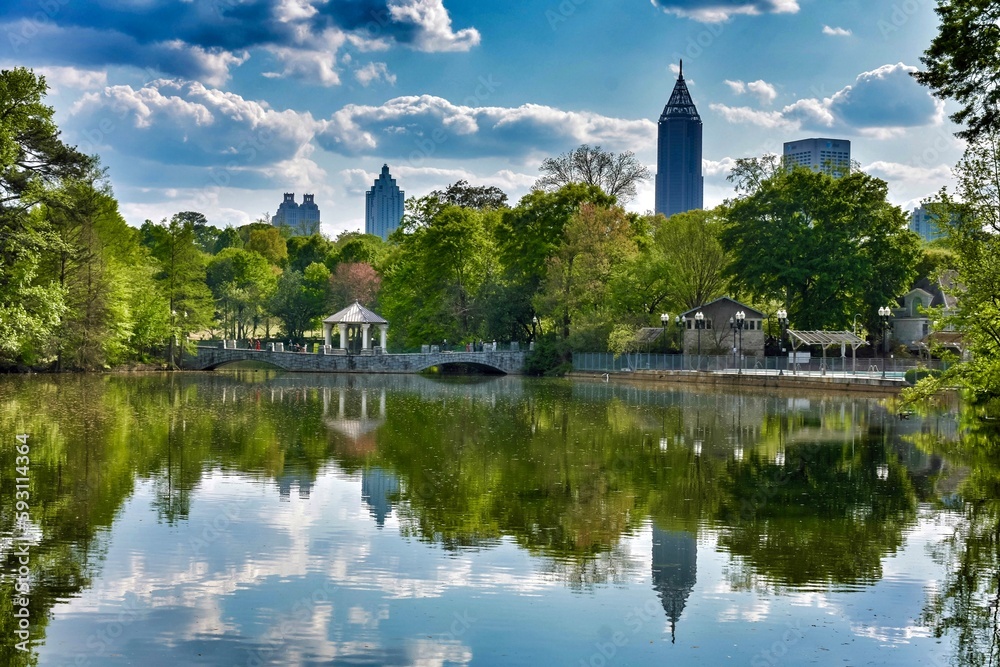 Piedmont Park in Midtown Atlanta Piedmont Park in Midtown Atlanta