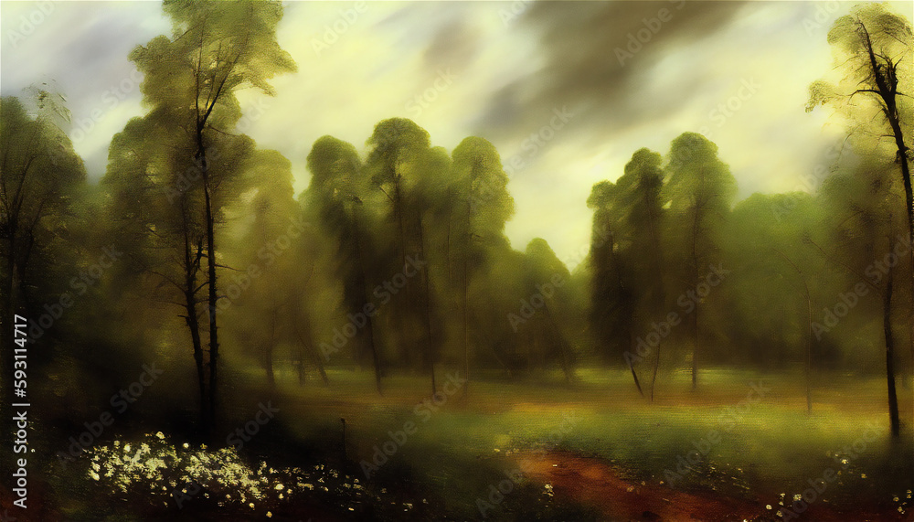 Obraz premium AIで作成した風景 Generative AI