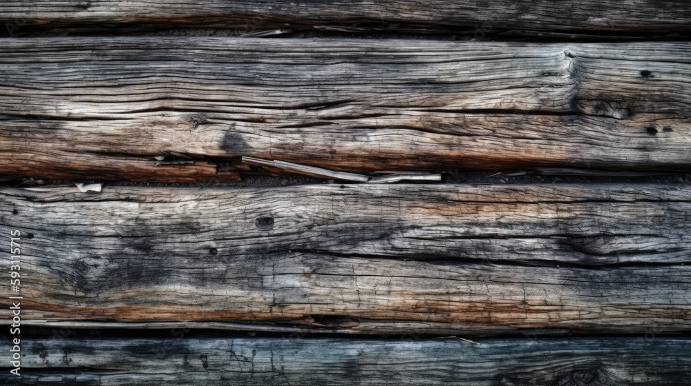 Old Fishing Dock Texture Wood Background - generative ai Old Fishing Dock Texture Wood Background - generative ai