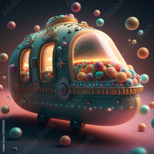 Candy Spaceship