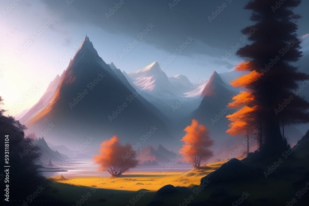 environment and mountains