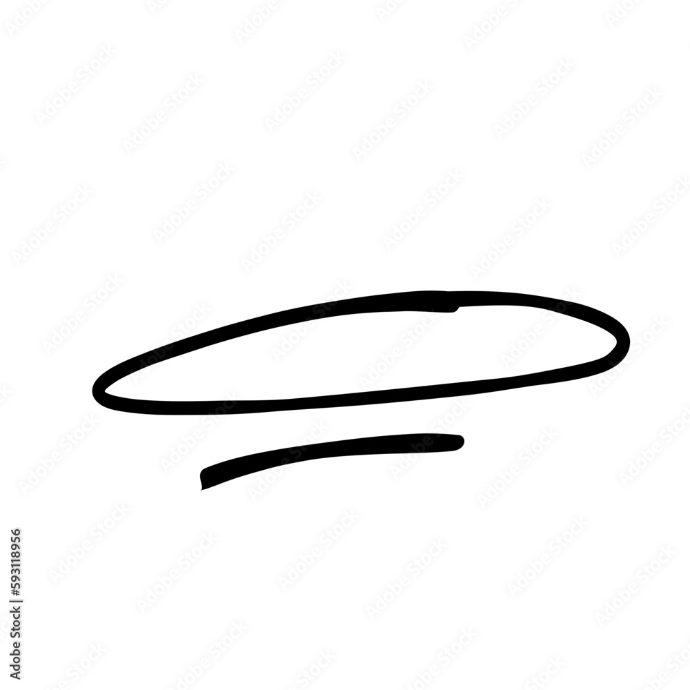 Oval line 