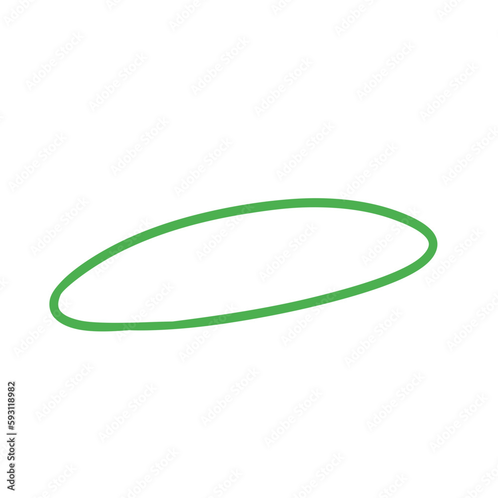 Oval line 