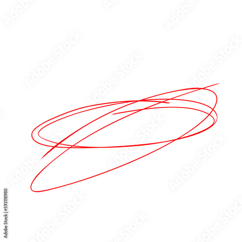 Oval line 