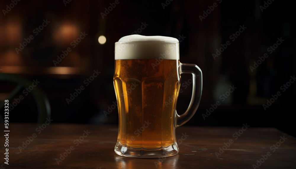 Unwind and Relax with Our Refreshing Beer Pint: Perfectly Frothy and Brewed to Perfection!