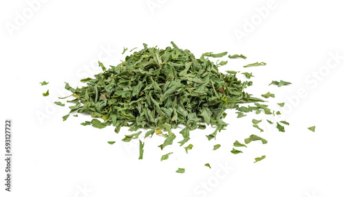 dried parsley isolated on transparent png