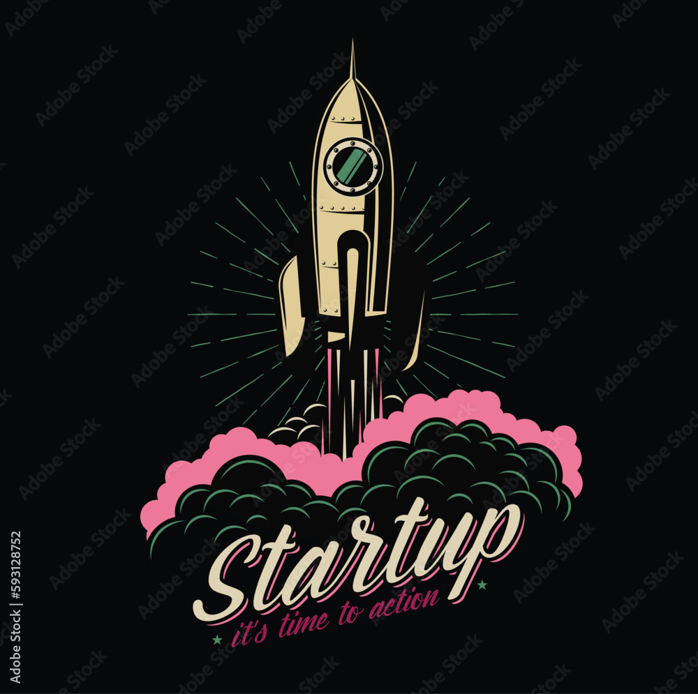 Fototapeta premium space vector illustration
