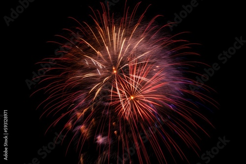 fireworks have started and all kinds of firework from generative ai