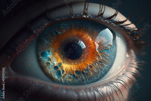 Eye. Generative AI