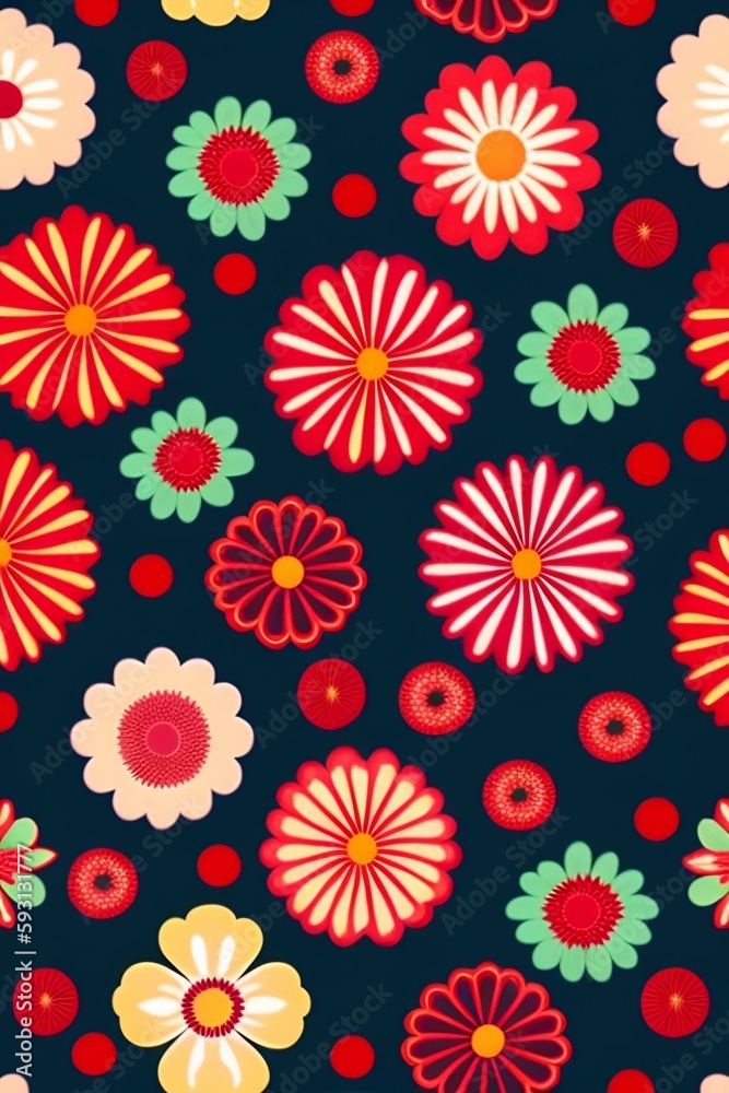 seamless floral pattern seamless floral pattern