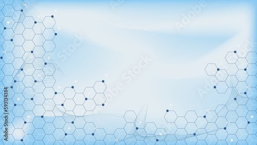 Health care and medical innovation concept background for medicine, research, chemistry, science and technology.