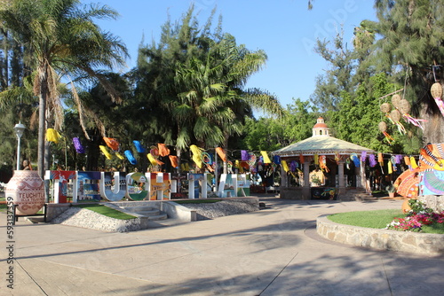 Plaza principal de Teuchitlan Jalisco