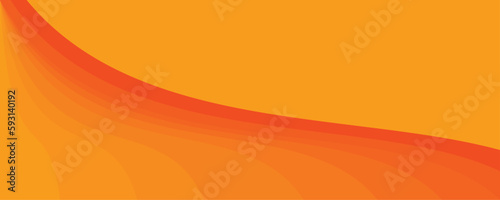 Wave Orange Gradation Background vector