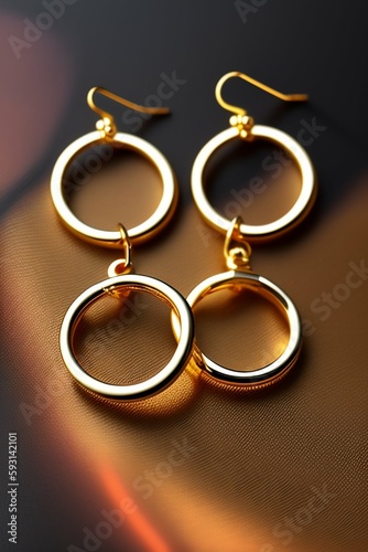 Beautiful rings design generative Ai