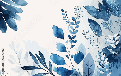 Minimal Abstract Blue White Watercolor Paint Texture Background 3777445  Vector Art at Vecteezy