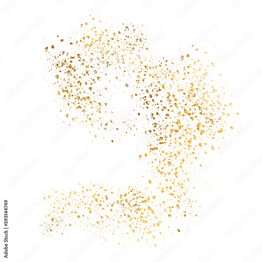 Gold Splatter Gold Splatter