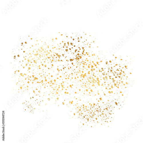 Gold Splatter 