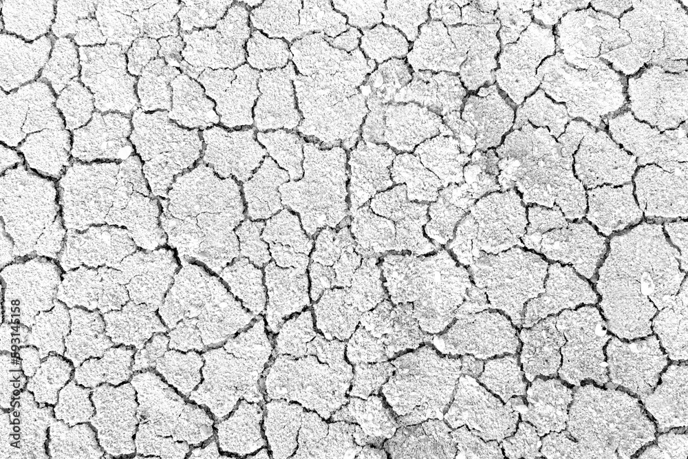 Dried cracked earth soil ground texture background. warming effect pattern of sunny dried earth soil.