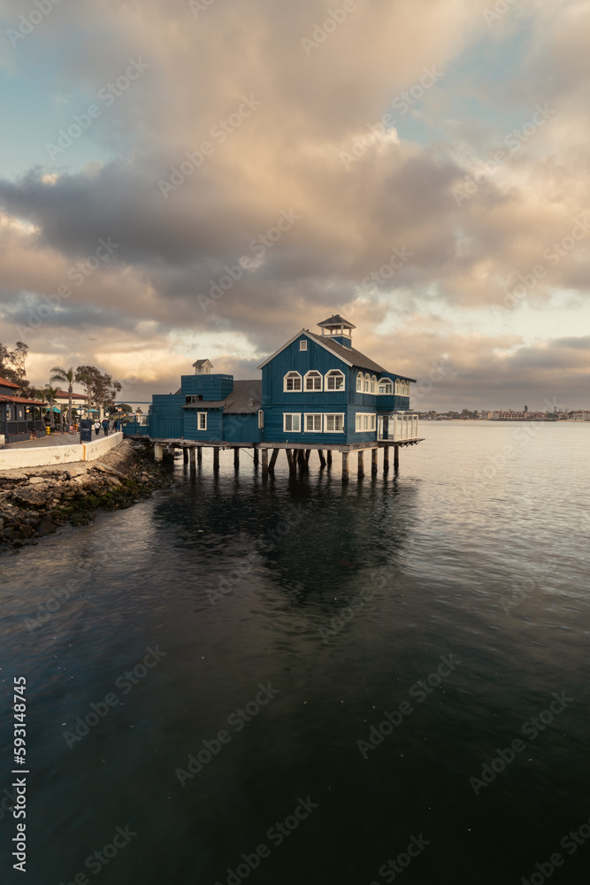 Obraz premium Sunset at San Diego California