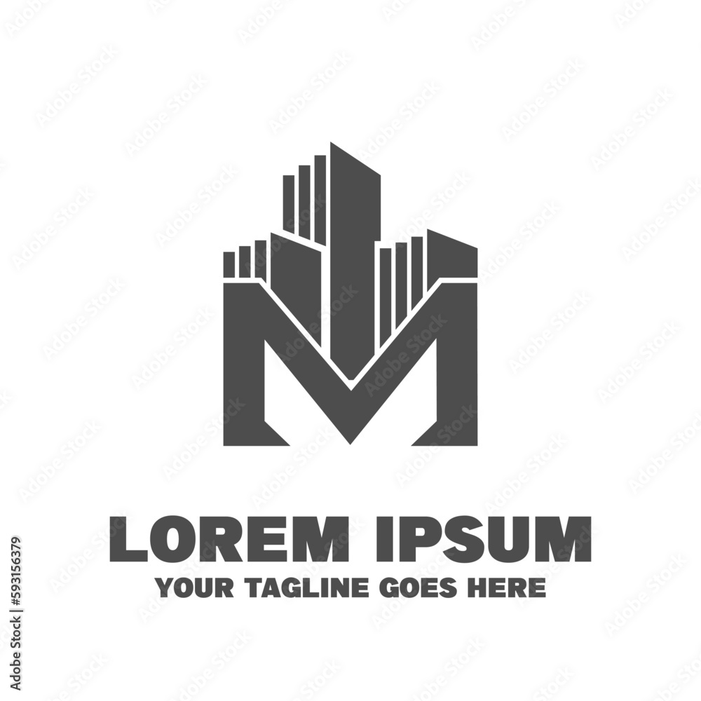 M building Logo
