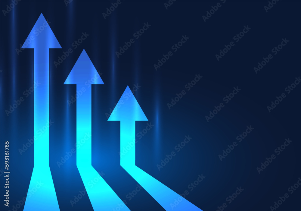 Three arrows pointing upward means doing business with competition in order to win and be number one. Companies must always work to keep up with people's needs. Three arrows pointing upward means doing business with competition in order to win and be number one. Companies must always work to keep up with people's needs.