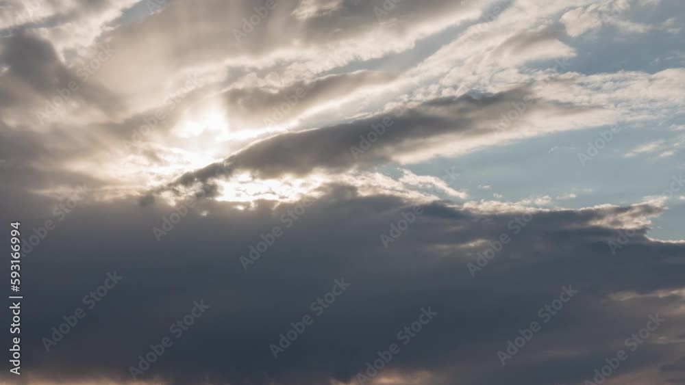 4K time lapse of majestic scenery of sunset or sunrise 4K time lapse of majestic scenery of sunset or sunrise