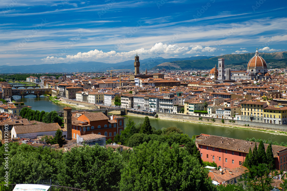 Fototapeta premium Florence landscape