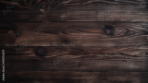 Rustic Elegance: Dark Three-Dimensional Wooden Texture