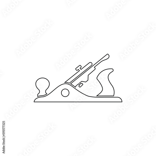 jack plane icon vector