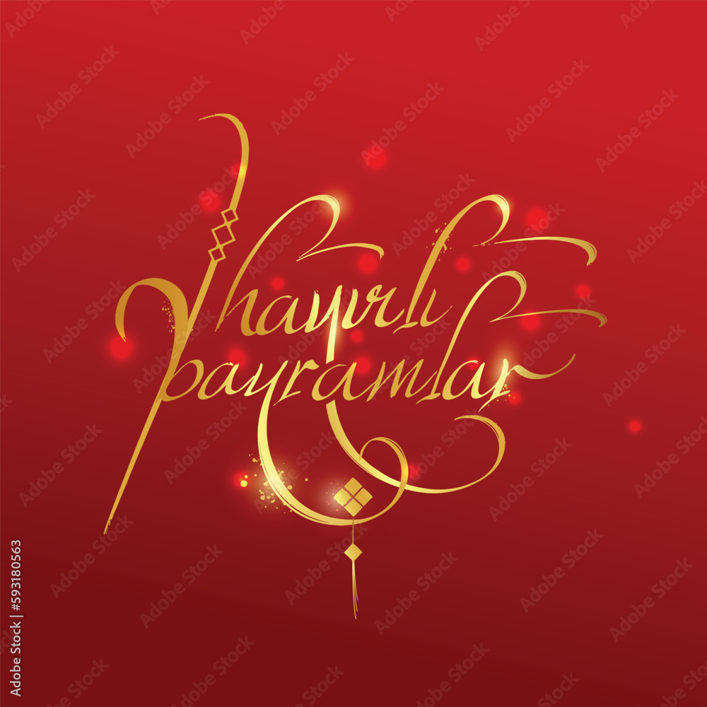 ramadan mubarak yazısı