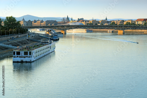 View of Danube river in Budapest © Yury Kirillov