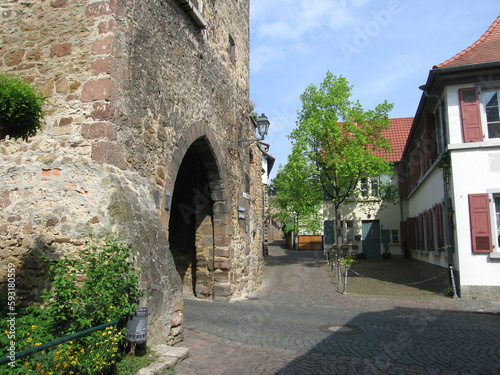 Haintor an der Stadtmauer von Freinsheim