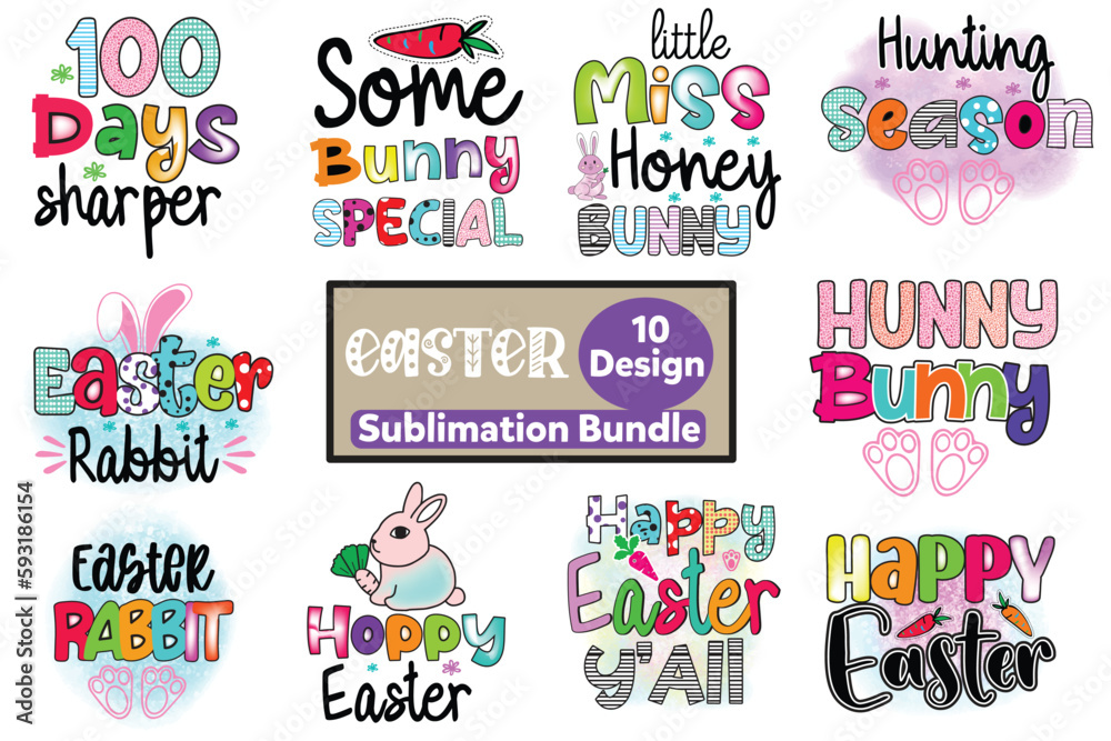 Easter Retro Design Easter Retro Design