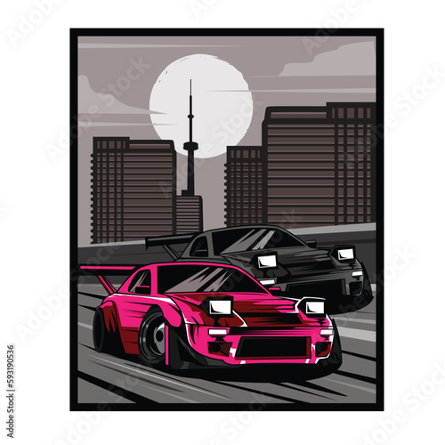 racer speed on the city