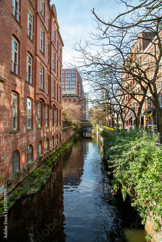 Rochdale canal Manchester city centre