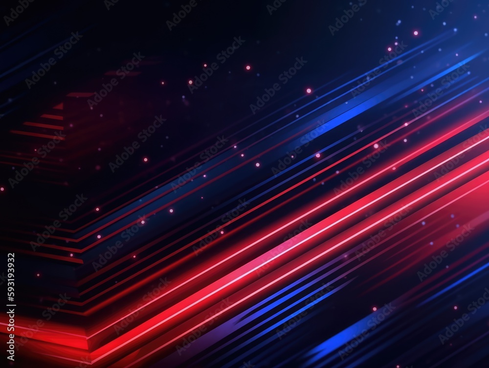 Abstract background design of line gradient red and blue Abstract background design of line gradient red and blue
