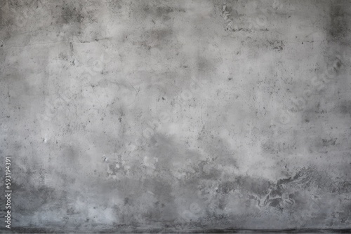 Wide natural gray cement wall textures background © Tymofii