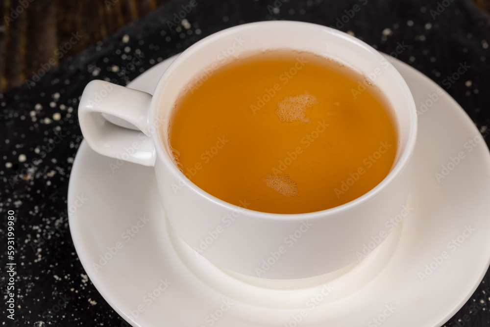 Brewed with hot water tea leaves of green tea Brewed with hot water tea leaves of green tea