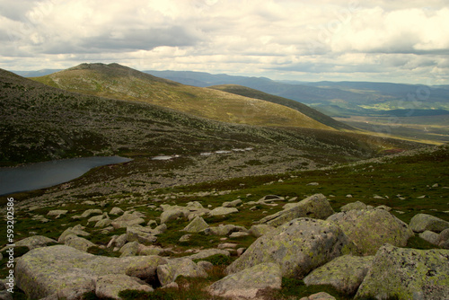 Obraz na płótnie Lochnagar - Element panorama 2/6 - Ballater - Scotland - UK