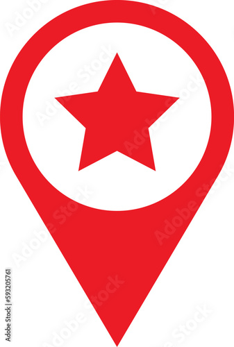 Free Download Location Pins Sign. Pointer Navigation Symbol. Flag Mark, Place Location Pictogram. Thumbtack Sign. GPS Tag. Marker Point on Map. Vector Illustration. - GFXLoad