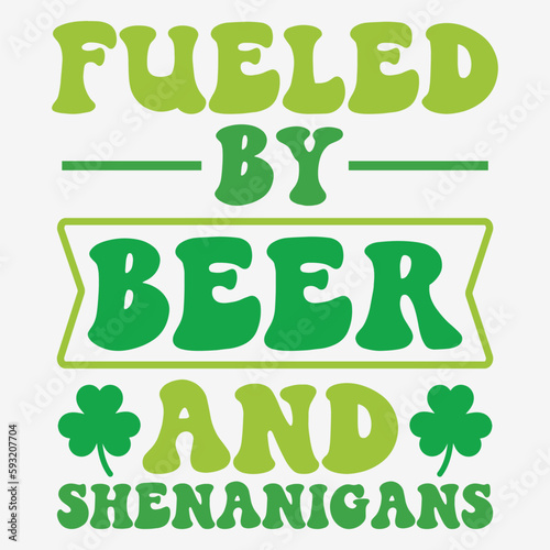 Fueled by beer and shenanigans SVG