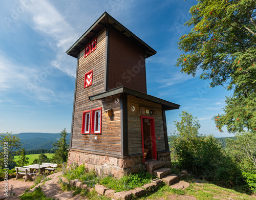 Schiltach Forest Tower Views Teisenkopfturm