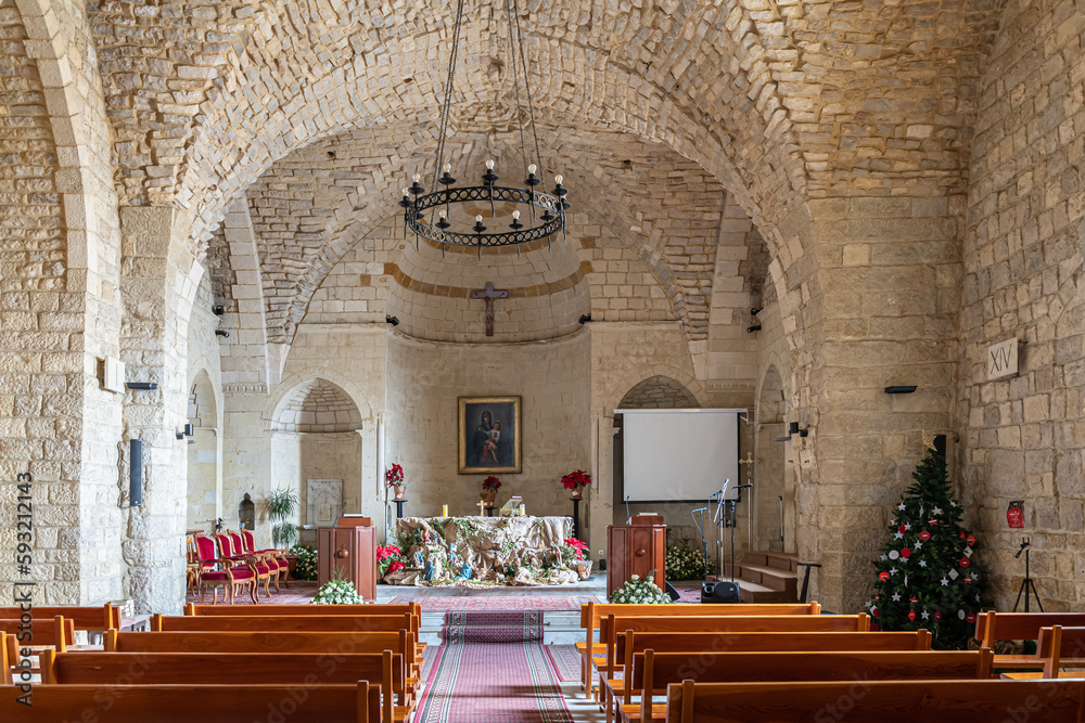 Φωτογραφία The Maronite Church of our Lady of the Hill in the village of Deir al-Qamar in M