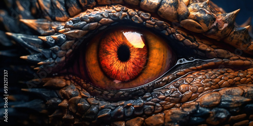 dragon s eye in close up