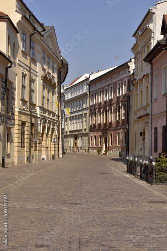 Kraków, ulice, centrum miasta, zwiedzanie, Małopolska, Polska,  #593217792