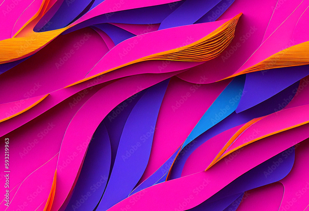 Seamless Quilled Paper Art Seamless Quilled Paper Art