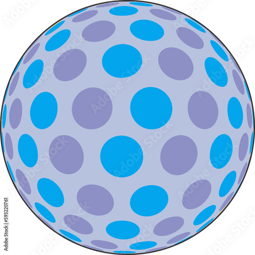 Wallpaper Mural Abstract Color Ball Design vector circle designs Torontodigital.ca