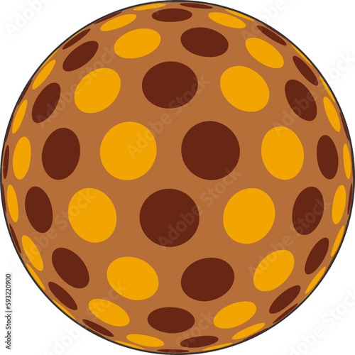 Wallpaper Mural Abstract Color Ball Design vector circle designs Torontodigital.ca
